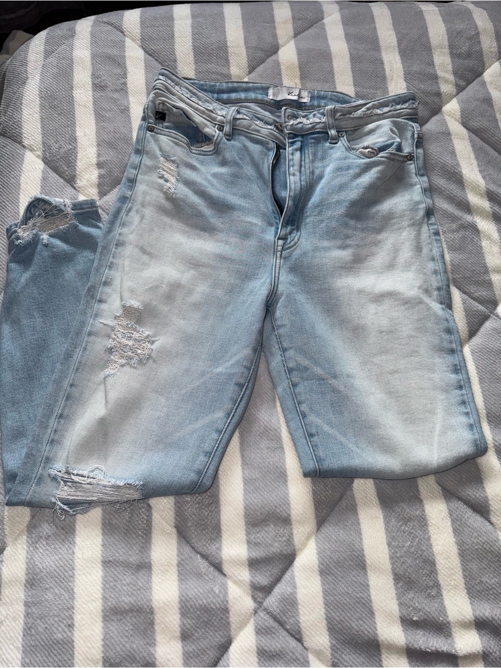KanCan Light Blue Distressed Women’s Jeans